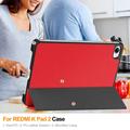 Xiaomi Redmi K Pad 2 Tri-Fold Series Smart Folio -kotelo - punainen