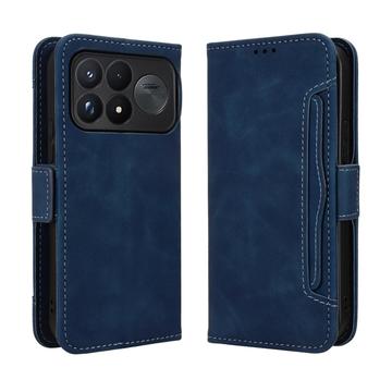 Xiaomi Redmi K100 Pro Max/Poco F9 Ultra -kortinhaltijan lompakkokotelo - sininen