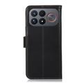 Xiaomi Redmi K100 Pro Max/Poco F9 Ultra lompakko nahkakotelo RFID - Musta