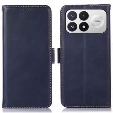 Xiaomi Redmi K100 Pro/Poco F9 Pro lompakko nahkakotelo RFID - sininen