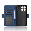 Xiaomi Redmi K90/Poco F8 Pro -kortinhaltijan lompakkokotelo - sininen