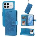 Xiaomi Redmi K90/Poco F8 Pro Mandala Series Lompakkokotelo - Sininen