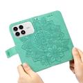 Xiaomi Redmi K90/Poco F8 Pro Mandala Series Lompakkokotelo - Vihreä