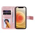 Xiaomi Redmi K90/Poco F8 Pro Mandala Series Lompakkokotelo - Pinkki