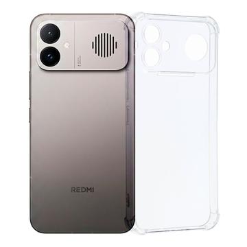 Xiaomi Redmi K90 Max Iskunkestävä silikonikotelo - Läpinäkyvä