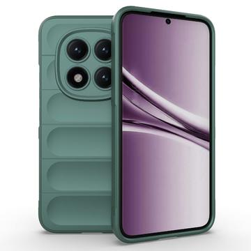 Xiaomi Redmi Note 15 Pro+ 5G/Poco M8 Pro Rugged TPU Suojakuori - Vihreä