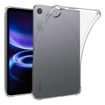 Xiaomi Redmi Pad 2 9.7 Iskunkestävä silikonikotelo - Läpinäkyvä