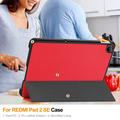 Xiaomi Redmi Pad 2 9.7 Tri-Fold Series Smart Folio -kotelo - punainen