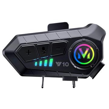 Y10 Moottoripyöräilykypärän kaiutin / kuulokkeet, joissa on kaksinkertainen melunvaimennus - pehmeä mikrofoni