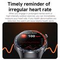 Y108 1.32" AMOLED-näytöllä varustettu vedenkestävä älykello, EKG-toiminto ja yli 100 urheilutilaa - Tummentuma