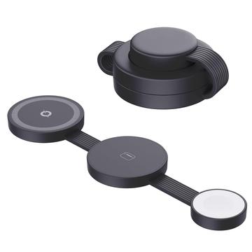 Y333 3-in-1 MagSafe-laturi iPhoneen, AirPodsiin ja Apple Watchiin - 15W