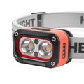 YD-08 ladattava LED-otsalamppu liiketunnistimella