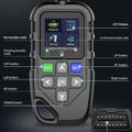 YM119 OBD2-skanneri / moottorin vikakoodilukija - musta