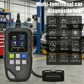 YM119 OBD2-skanneri / moottorin vikakoodilukija - musta