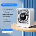 YS-G7 USB-ladattava pöytätuuletin, 8 nopeutta - valkoinen