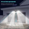 YY-22226 4-lamppuinen LED-aurinkovalaisin, jossa on PIR-liiketunnistin - 800 lumenia
