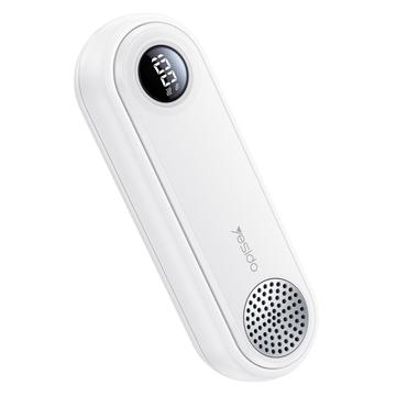 Yesido EC33 monitoiminen jääkaapin hajunpoistaja / hajunpoistaja / desinfiointilaite - valkoinen