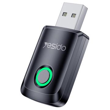 Yesido KM32 langaton CarPlay- ja Android Auto -sovitin - musta
