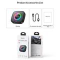 Yesido KM33 AI Box Android CarPlay -sovitin - musta