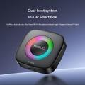 Yesido KM33 AI Box Android CarPlay -sovitin - musta