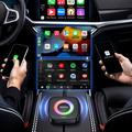 Yesido KM33 AI Box Android CarPlay -sovitin - musta