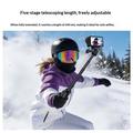 Yesido SF37 magneettinen selfiekeppi DJI Osmo Action 6/5 Pro/4/Osmo 360 - Musta