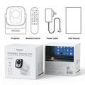 Yesido TV16 1080P älyprojektori automaattitarkennuksella - Android 11 - valkoinen