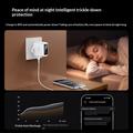 Yesido YC114 140W GaN-laturi - 2x USB-C, USB-A, TFT-näyttö - valkoinen