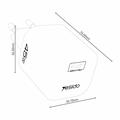 Yesido YC116 45W:n USB-C-GaN-laturi USB-C-kaapelilla – valkoinen