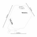 Yesido YC117 60W:n USB-C-GaN-laturi USB-C-kaapelilla – oranssi