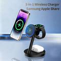 ZJ05 3-in-1 Qi 2.2 -magneettinen langaton laturi 25W