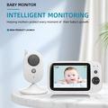 ZR303B-vauvamonitori, jossa on 3.2" LCD-näyttö, kaksisuuntainen ääni ja lämpötilahälytys