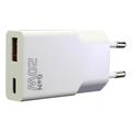 everActive SC-340Q GaN Super Slim 20W laturi USB QC3.0 & USB-C PD-portilla - Valkoinen