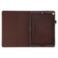 iPad 10.2 2019/2020/2021 Bi-Fold Folio Cover - Ruskea
