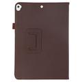 iPad 10.2 2019/2020/2021 Bi-Fold Folio Cover - Ruskea