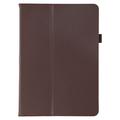 iPad 10.2 2019/2020/2021 Bi-Fold Folio Cover - Ruskea