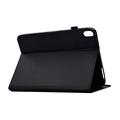 iPad 2022/2025 Butterfly Smart Folio -kotelo korttipaikoilla - musta