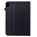 iPad 2022/2025 Butterfly Smart Folio -kotelo korttipaikoilla - musta