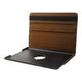 iPad 9.7 2017/2018/iPad Air/Air 2 Pyörivä Kotelo - Ruskea