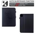 iPad Air 11 2026/iPad Pro 11 2022/iPad Air 2022 Butterfly Smart Folio -kotelo korttipaikoilla - musta