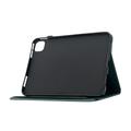 iPad Air 11 2026/iPad Pro 11 2022/iPad Air 2022 Butterfly Smart Folio -kotelo korttipaikoilla - vihreä