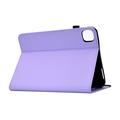 iPad Air 11 2026/iPad Pro 11 2022/iPad Air 2022 Butterfly Smart Folio -kotelo korttipaikoilla - violetti