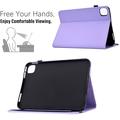 iPad Air 11 2026/iPad Pro 11 2022/iPad Air 2022 Butterfly Smart Folio -kotelo korttipaikoilla - violetti