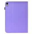 iPad Mini (2026) Butterfly Smart Folio -kotelo korttipaikoilla - violetti