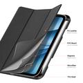 iPad Mini (2026) Dux Ducis Domo Tri-Fold Smart Lompakkokotelo - Musta