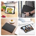 iPad Mini (2026) Dux Ducis Domo Tri-Fold Smart Lompakkokotelo - Musta
