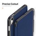 iPad Mini (2026) Dux Ducis Domo Tri-Fold Smart Lompakkokotelo - Sininen