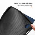 iPad Mini (2026) Dux Ducis Domo Tri-Fold Smart Lompakkokotelo - Sininen