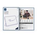 iPad Mini (2026) Dux Ducis Domo Tri-Fold Smart Lompakkokotelo - Sininen