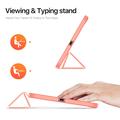 iPad Mini (2026) Dux Ducis Domo Tri-Fold Smart Lompakkokotelo - Pinkki